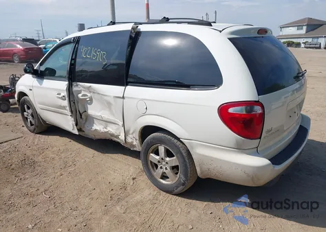 2005 Dodge Grand Caravan Sxt из США, поврежденный, VIN 2D4GP44L25R377919